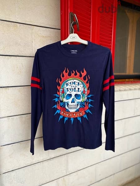 ROCK N ROLL FOREVER Long Sleeve Shirt Size L 1