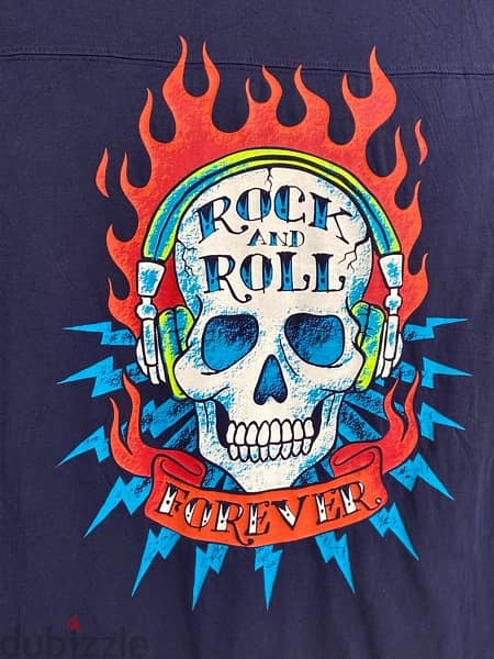 ROCK N ROLL FOREVER Long Sleeve Shirt Size L 2