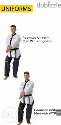 Poomsae uniform for men (kwon brand) 0