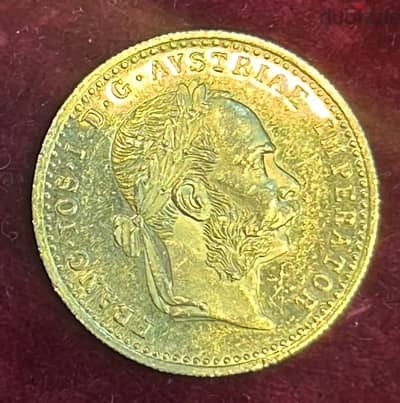 rare autrian golden coin