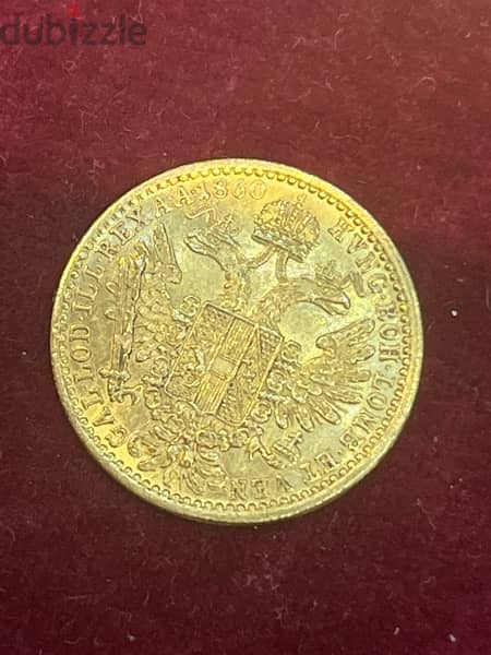 rare autrian golden coin 1