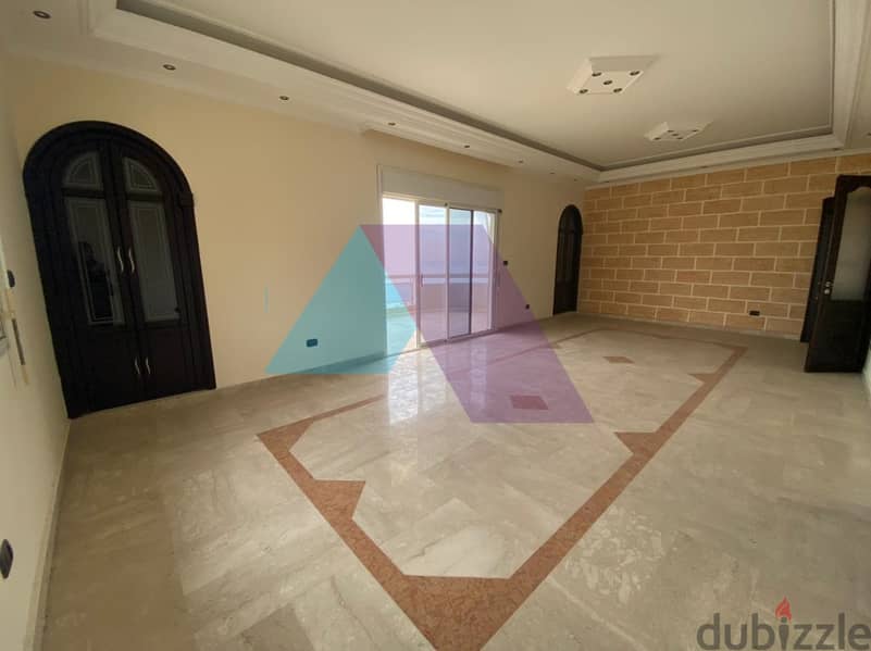A 179 m2 apartment + open sea view for sale in Dbaye 1