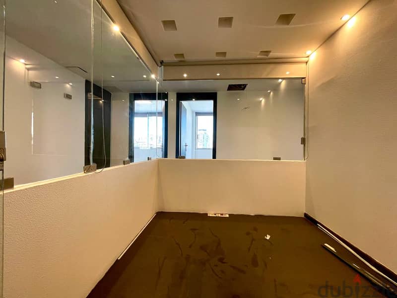 JH23-3168 190m office for rent in Badaro - Beirut, $ 1167 cash 1