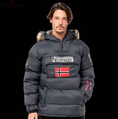 Men Puffer Down Jacket Geographical Norway