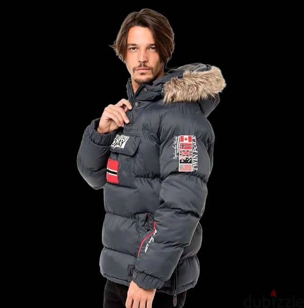 Men Puffer Down Jacket Geographical Norway 1