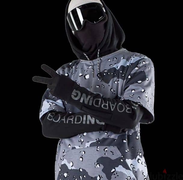 DC Snow Hoodie - Dryden Active Sweatshirt (good for ski & snowboard) 1