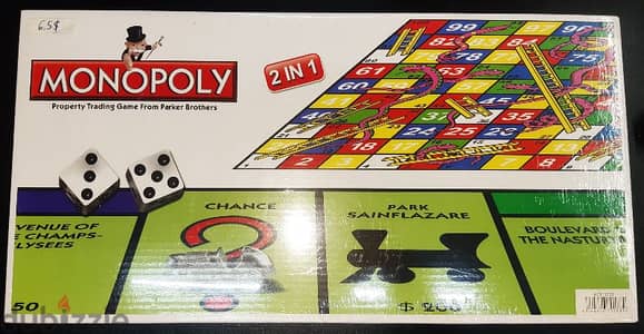 Monopoly 2 in 1