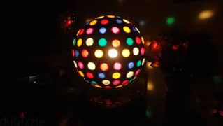 rotating disco ball