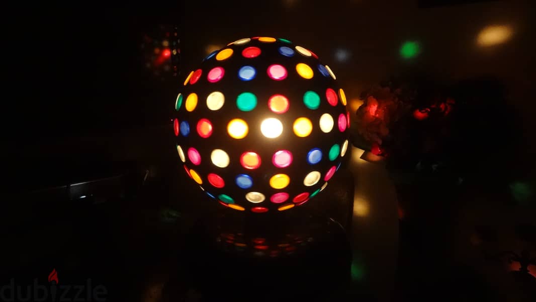 rotating disco ball 0