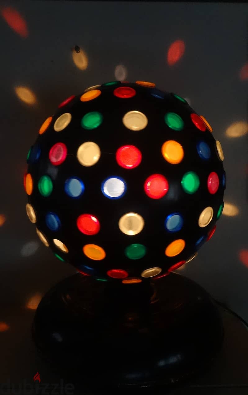 rotating disco ball 1