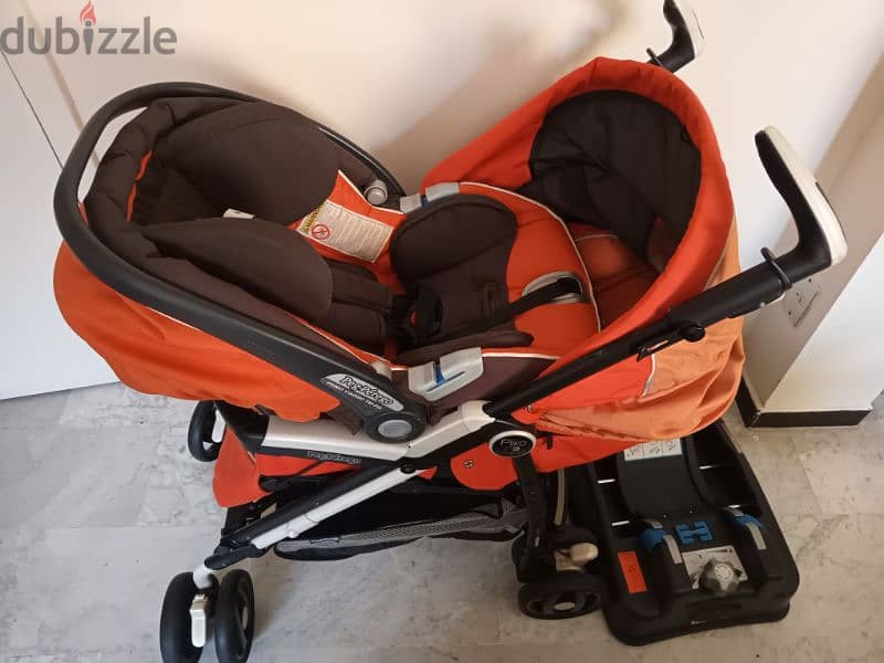 set stroller and car seat pepperego pliko p3 compact 5