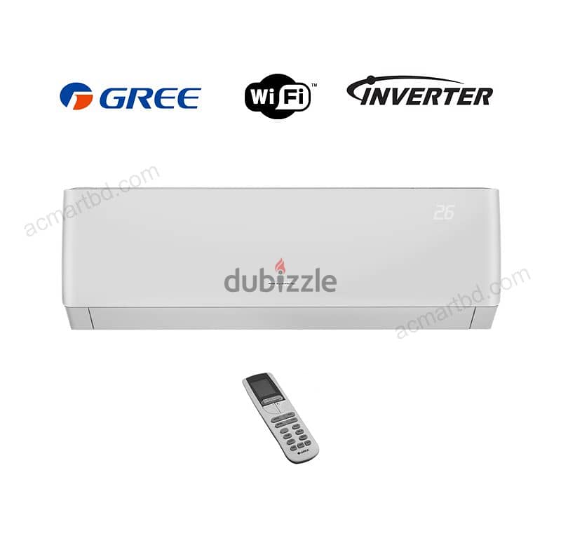 Gree Air Conditioner Pular R410 Inverter 18000 Wifi مكيف انفرتر سمارت 1