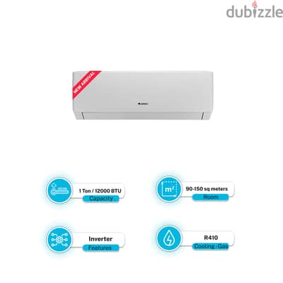 Gree Air Conditioner Pular R410 Inverter 24 000 BTU مكيف انفرتر سمارت