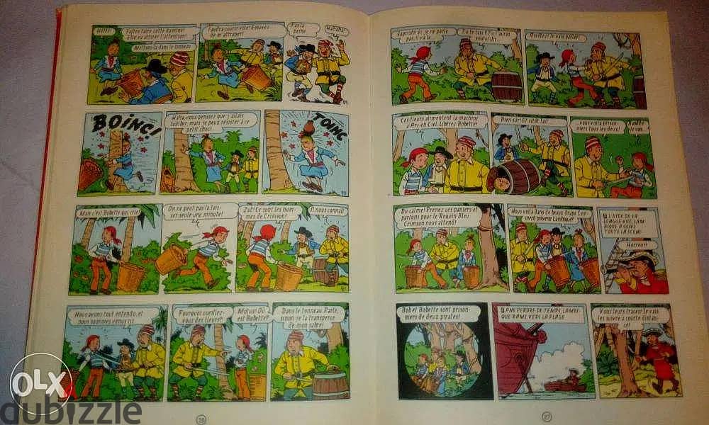 bob et bobette vintage french comics hard cover 3