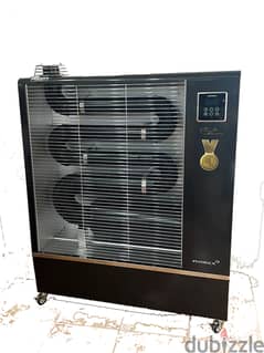 Airrex Diesel infrared heater 2006F with fan - carbon fiber colour