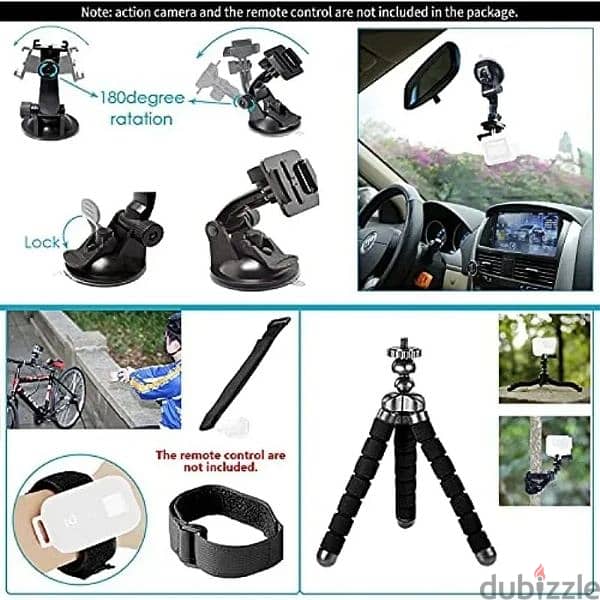 Action Camera Accessories Kit 1