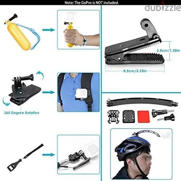 Action Camera Accessories Kit 2