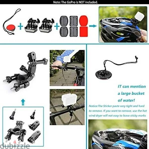 Action Camera Accessories Kit 3