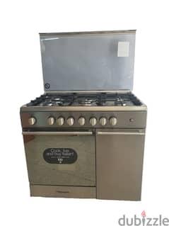 Bompani Free Standing Gas Oven Cooker stainless  فرن غاز ايطالي ستانلس
