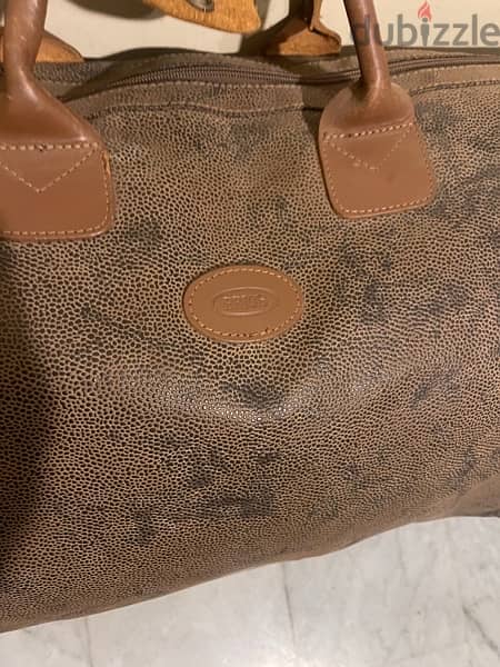 BRICS leather weekend bag mint condition 6