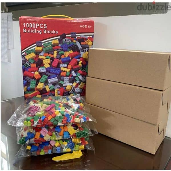 Lego Building Blocks Kids Toy 1000pcs 1