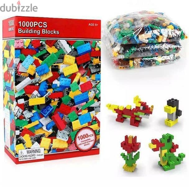 Lego Building Blocks Kids Toy 1000pcs 5