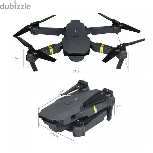 Remote Control Foldable Drone With Camera 2