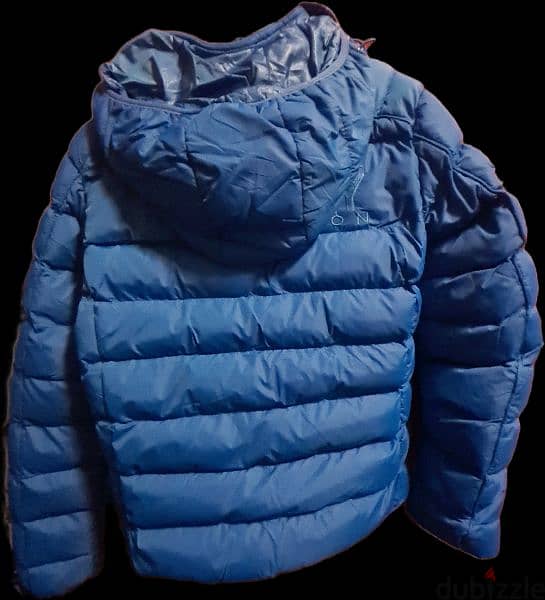 Geographical Norway Blue Puffer Jacket 3