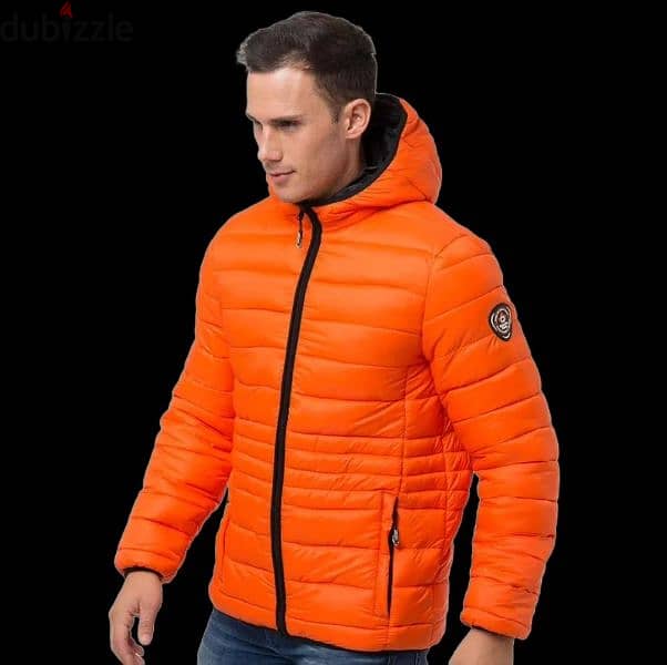 Canadian Peak Orange Puffer Jacket 1