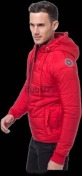 Geographical Norway Red Puffer Jacket 1