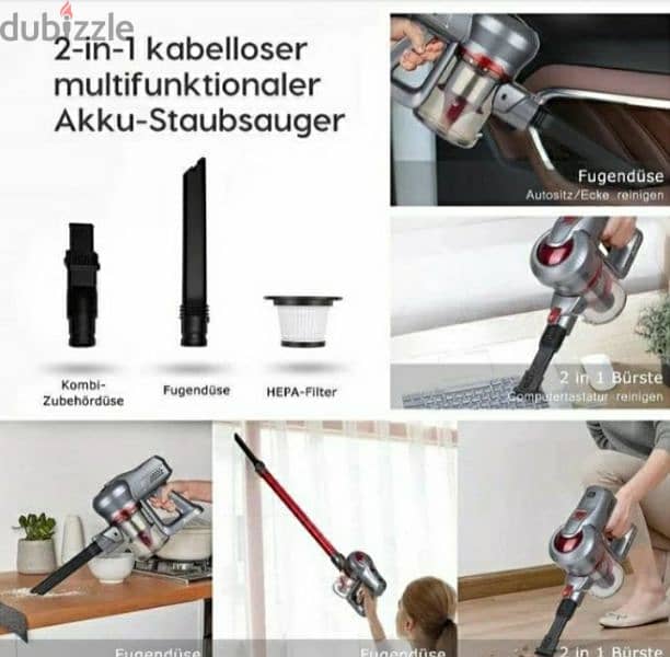Aokin A11 cordless vacuum cleaner recheargeable / 3$ delivery 4