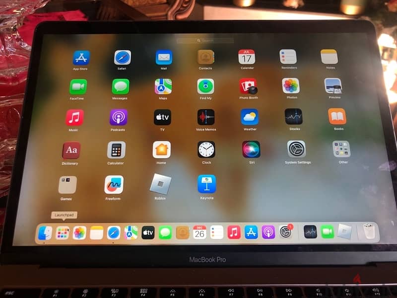 macbook pro 2017 - core i5 - 256Gg 2