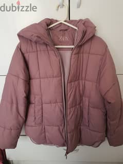 jacket zara pink 13-14 0