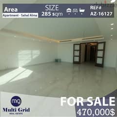 Apartment for Sale in Sahel Alma, AZ-16127, شقة للبيع في ساحل علما