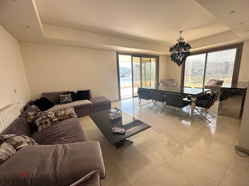 Waterfront City Dbayeh /Apartment for sale/ 3 terraces /sqm 380 2