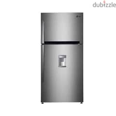 LG Refrigerator Inverter GRF882HLHU براد ال جي فضي انفرتر 27 قدم