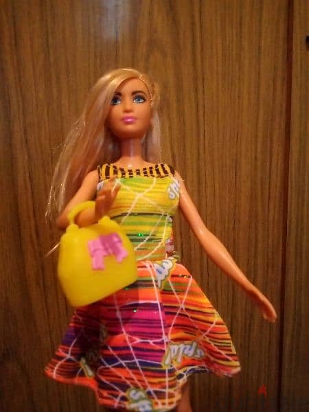 Barbie fashionistas hot sale candy stripes