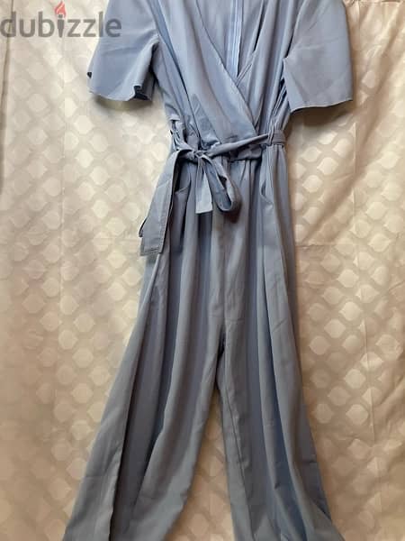 shein blue overall fits perfect 3