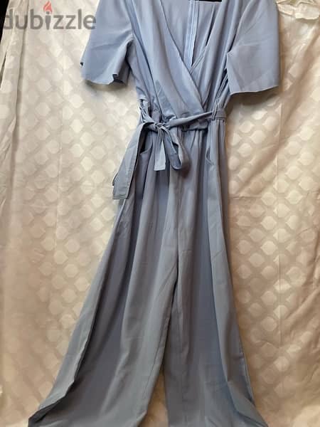 shein blue overall fits perfect 6