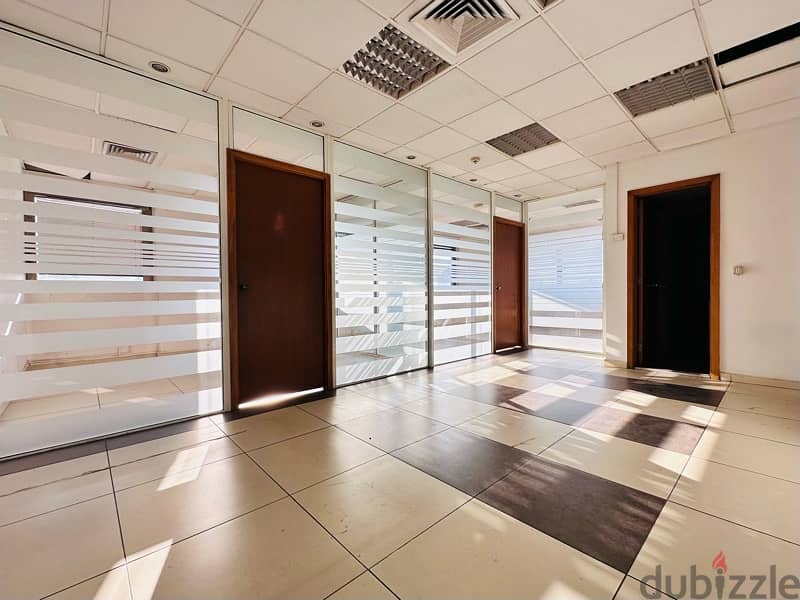 Office For Rent In Badaro Over 250 Sqm | مكتب للايجار في بدارو 14