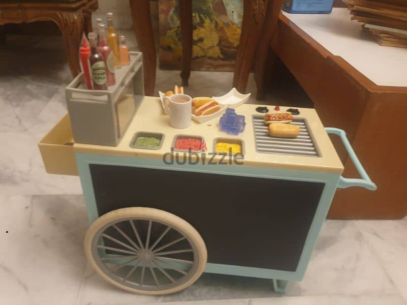 Our generation retro shop hot dog cart