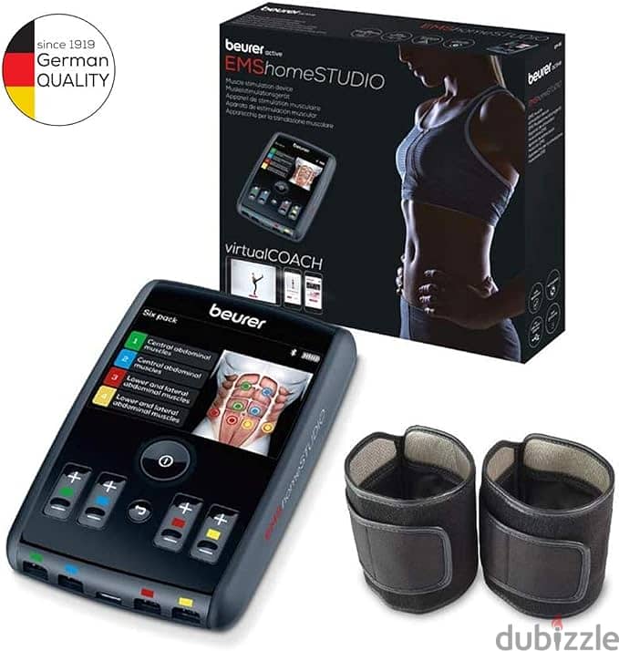 Beurer EMS homeSTUDIO EM95 | Turbo-Charge Your Workout. Used 4 times 1