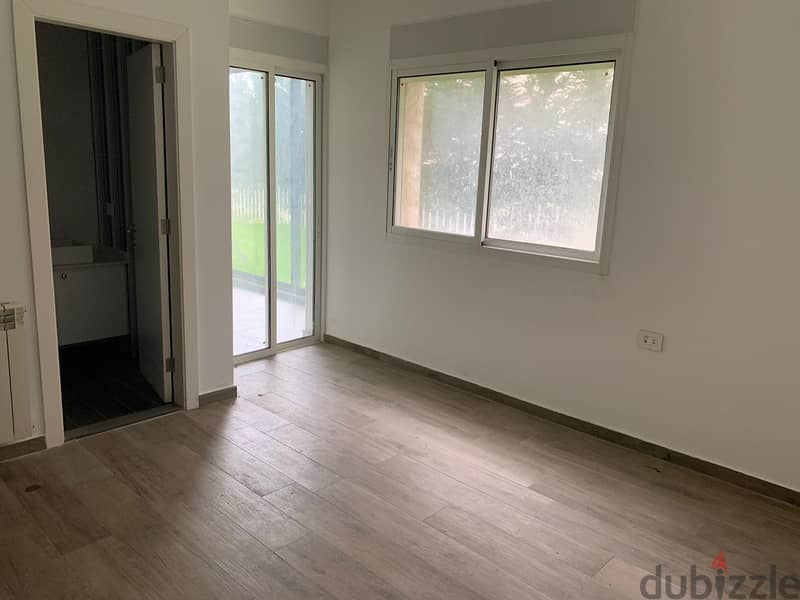 L14109-2-Bedroom Apartment With A Large Garden for Sale in Baabdat 2