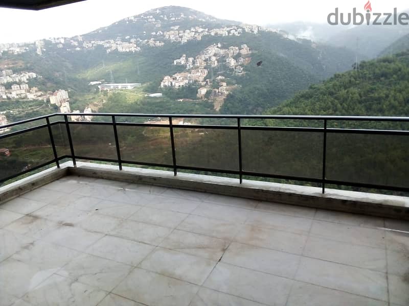 Spacious Apartment for rent and sale in Louizeh open mountain view 4
