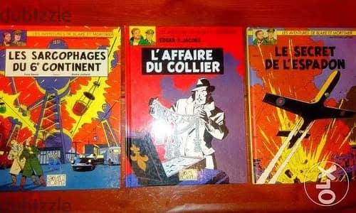 Les aventures de blake et mortimer les sarcophages du 6em continent