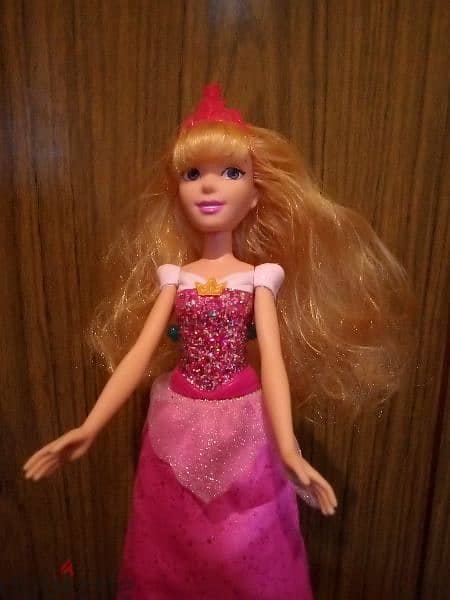 Princess AURORA Disney Sleeping Beauty Royal Shimmer Great Hasbro doll 1