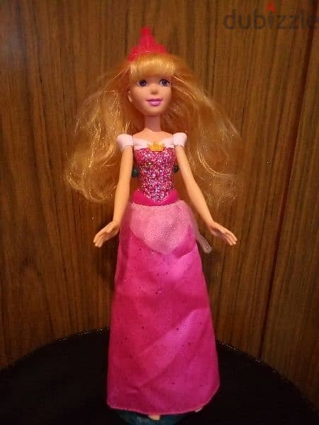 Princess AURORA Disney Sleeping Beauty Royal Shimmer Great Hasbro doll 6