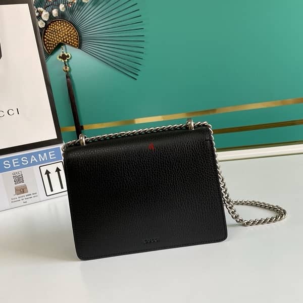 Gucci dionysus black genuine leather mini bag brand new (not used) 4