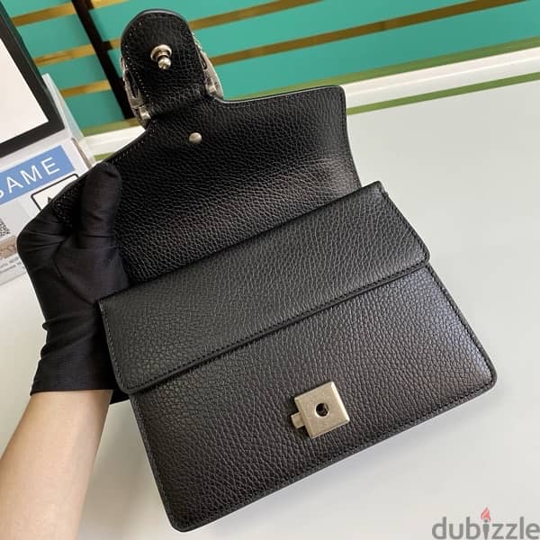 Gucci dionysus black genuine leather mini bag brand new (not used) 9