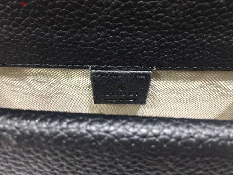 Gucci dionysus black genuine leather mini bag brand new (not used) 12